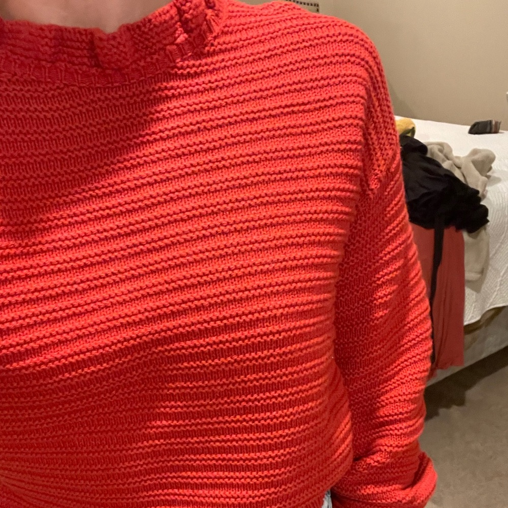 Madewell Ruffle Sweater - Picture 2 of 3